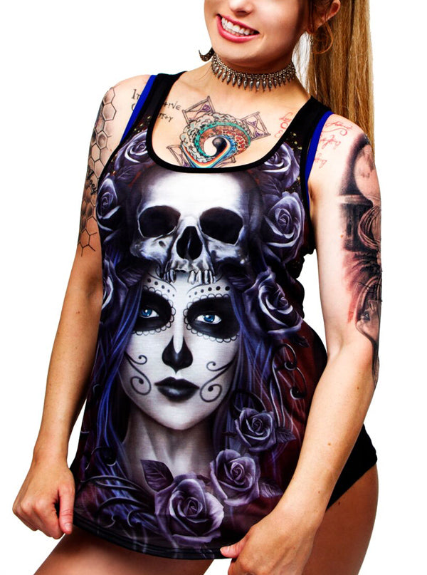 Women&#39;s Queen Of Death Sublimation Tank