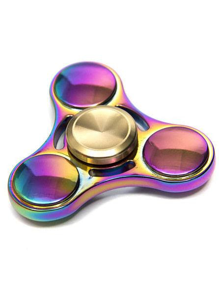 Metal Golden Rainbow Fidget Spinner - www.inkedshop.com