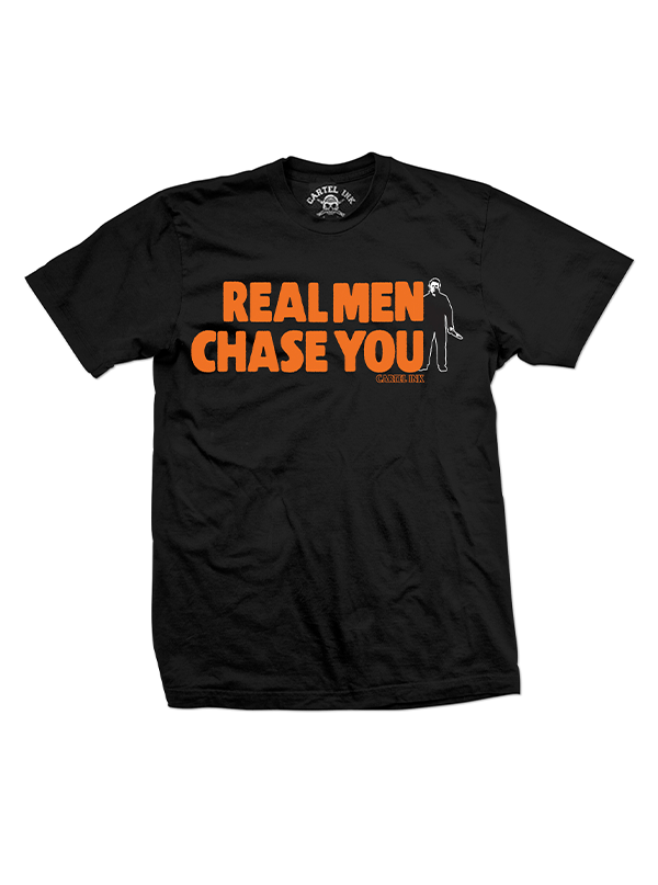 Men&#39;s Real Men Chase You Tee