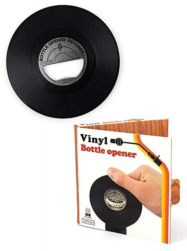 Vinyl Record Bottle Opener