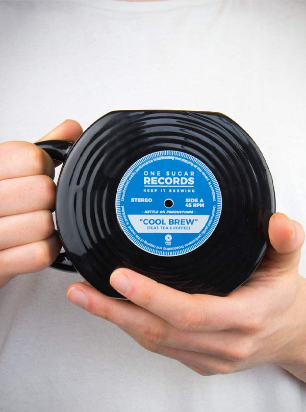 Vinyl Record Shaped Mug