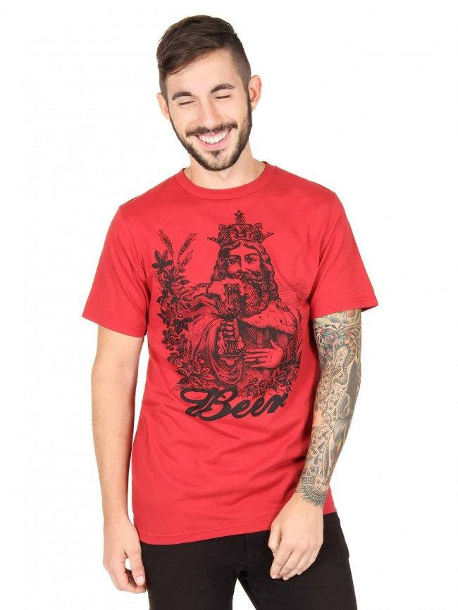 Men&#39;s &quot;Beer&quot; Tee by Annex Clothing (Red) - www.inkedshop.com