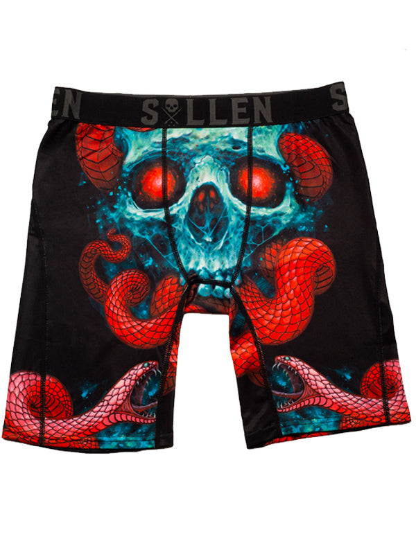 Men&#39;s Red Scales Boxers