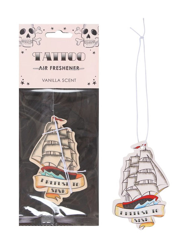 Refuse To Sink Ship Vanilla Scented Air Freshener