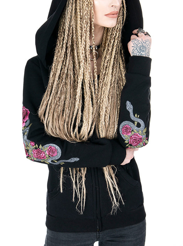 Women&#39;s Temptation Embroidered Hoodie