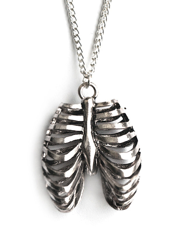 Anatomical Rib Cage Necklace