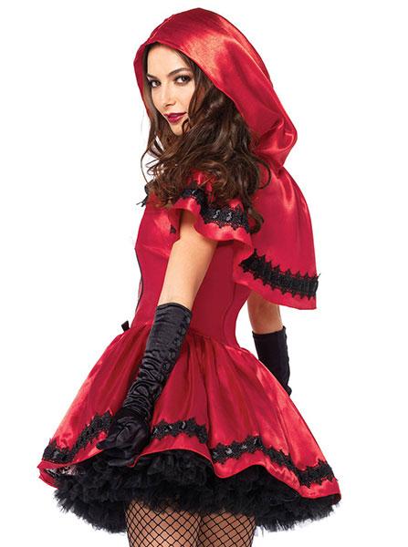 Women&#39;s Gothic Red Riding Hood Costume