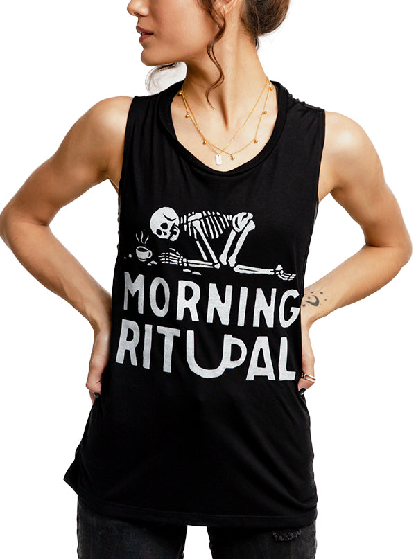 Women&#39;s Morning Ritual Muscle Tee