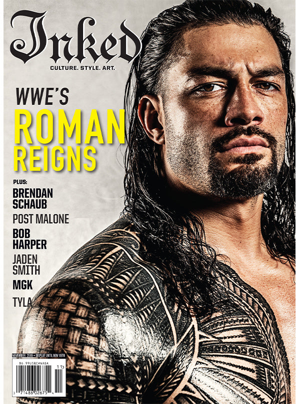 Inked Magazine: The Health Issue Featuring Roman Reigns - November 2019