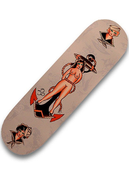 &quot;Anchors Away&quot; Skateboard Deck by Tip Top Industries - www.inkedshop.com