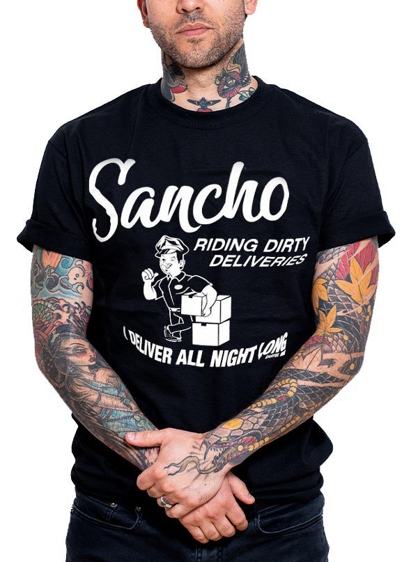 Men&#39;s Sancho Riding Dirty Deliveries Tee