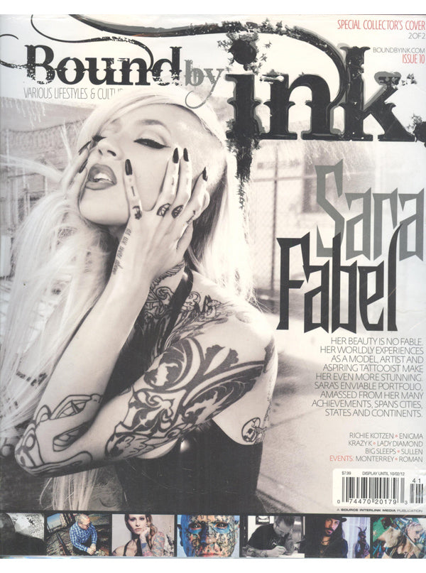 Bound By Ink Magazine Issue 10 Sara Fabel