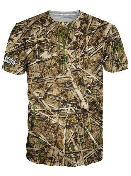 Men&#39;s &quot;Sawgrass&quot; Tee by Lethal Threat (Skull Camo) - www.inkedshop.com