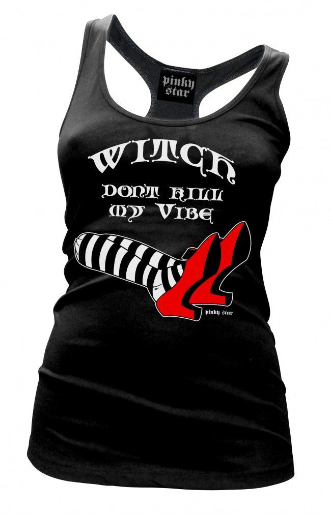 Women&#39;s Witch Don&#39;t Kill My Vibe Tank