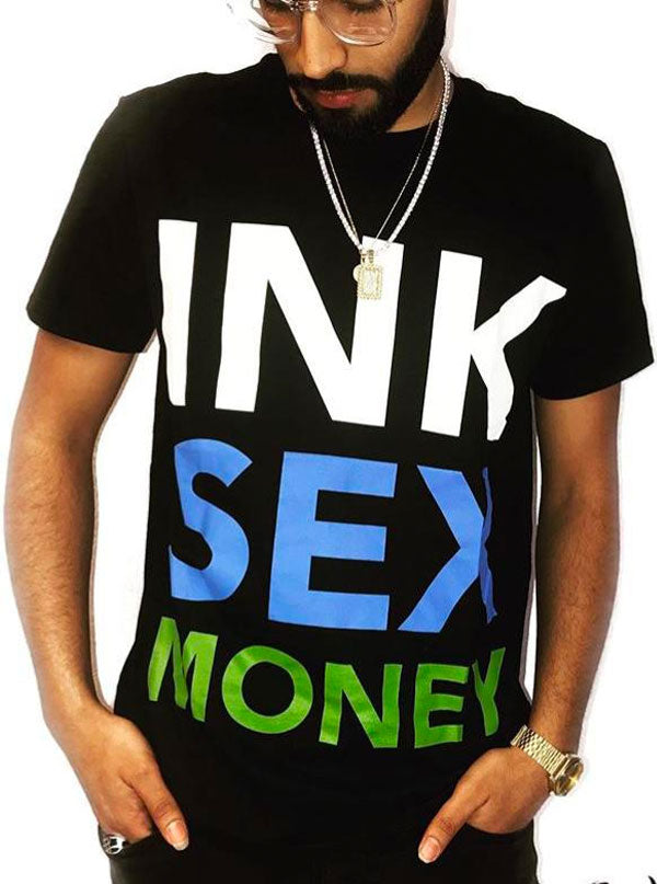 Men&#39;s Ink Sex Money Tee