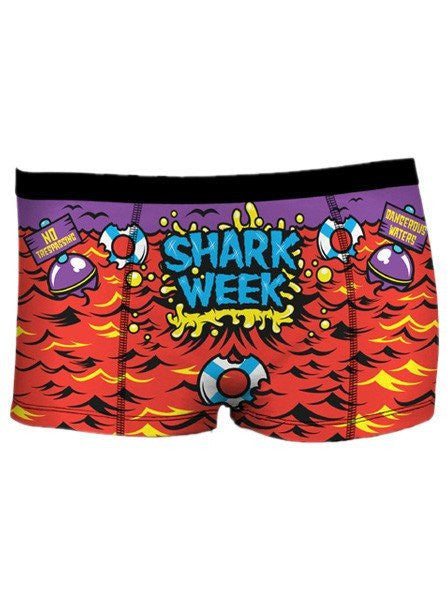 Women&#39;s &quot;Shark Week&quot; Period Panties by Harebrained! (Boyshorts) - www.inkedshop.com