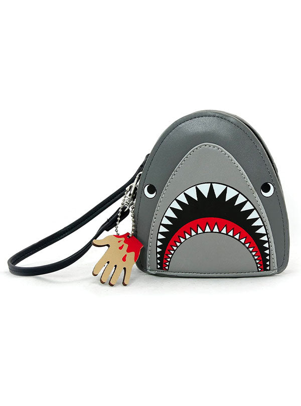 Scary Shark Wristlet