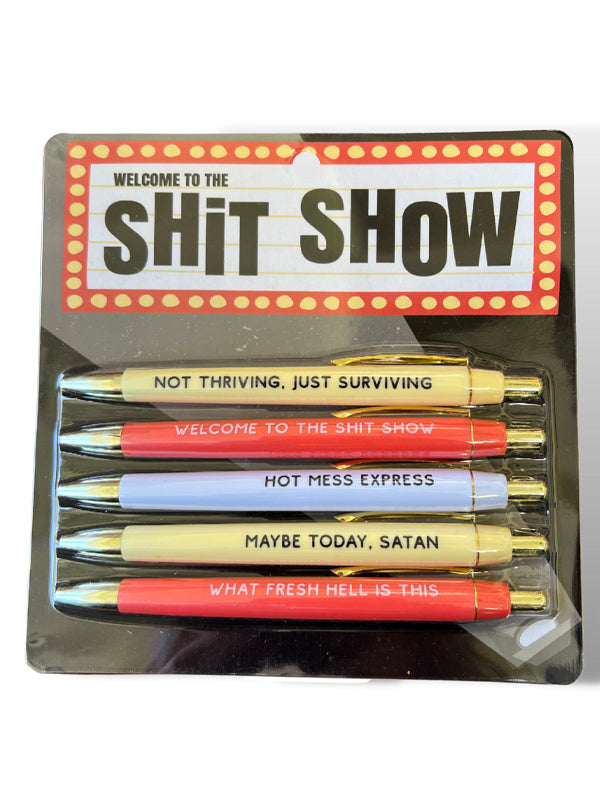 Welcome To The Shit Show Pen Set
