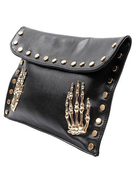 Women&#39;s &quot;Die My Darling&quot; Clutch Handbag by Double Trouble Apparel (Black) - www.inkedshop.com