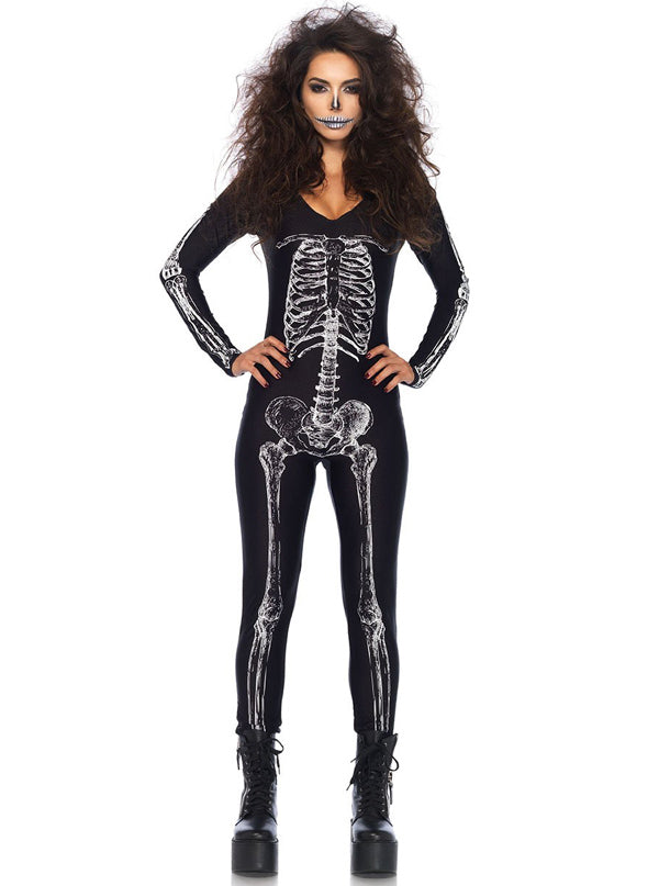 Women&#39;s Skeleton Catsuit