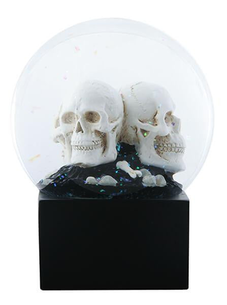&quot;LED Skull Heads&quot; Water Globe by Summit Collection - www.inkedshop.com