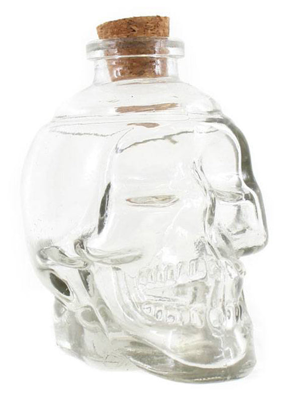 Clear Skull Bottle