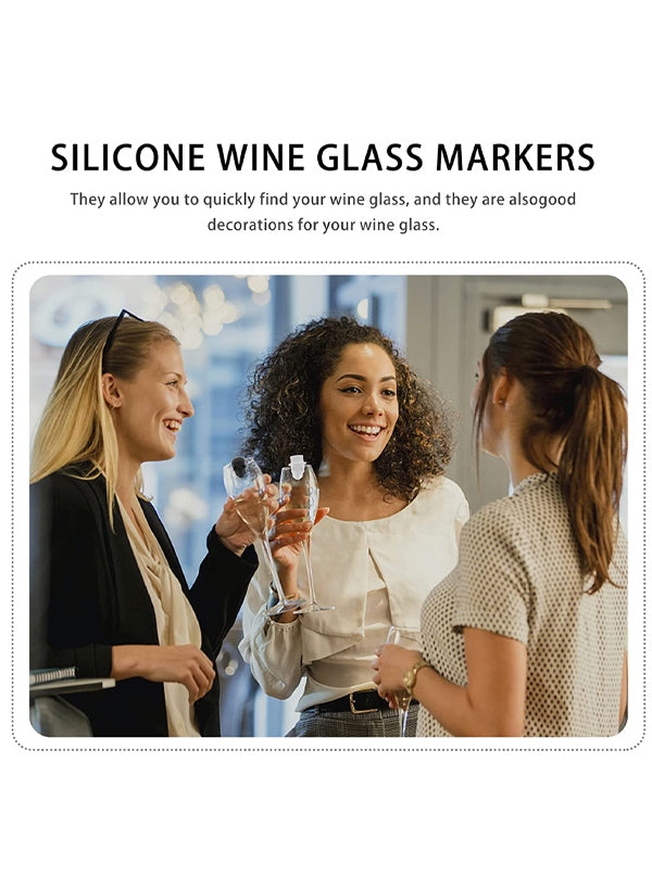 Skull Wine Glass Markers