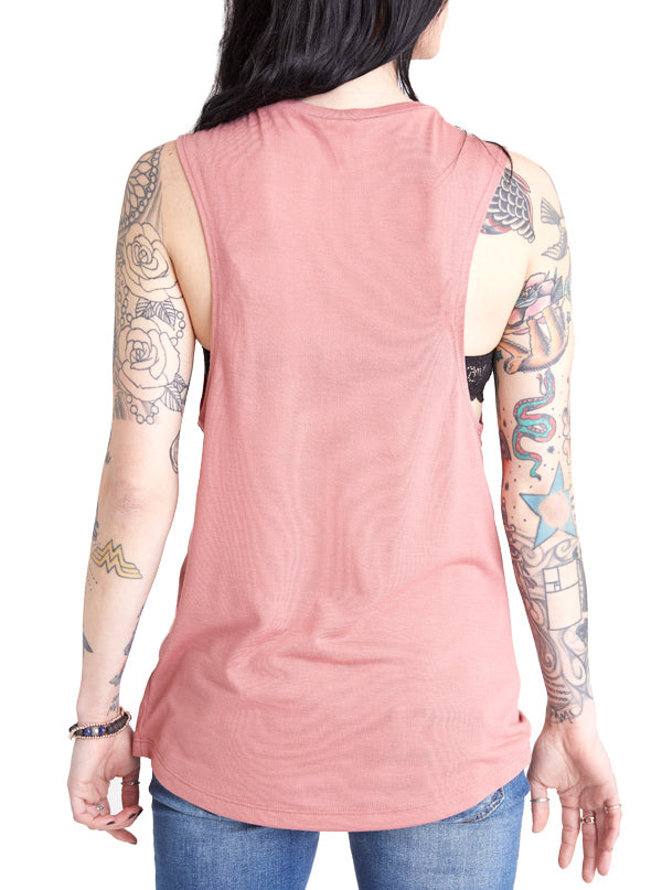 Women&#39;s Live By The Slice Muscle Tee