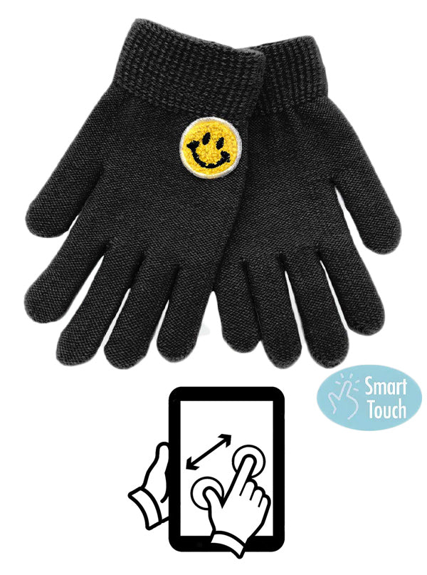Smiley Smart Touch Gloves