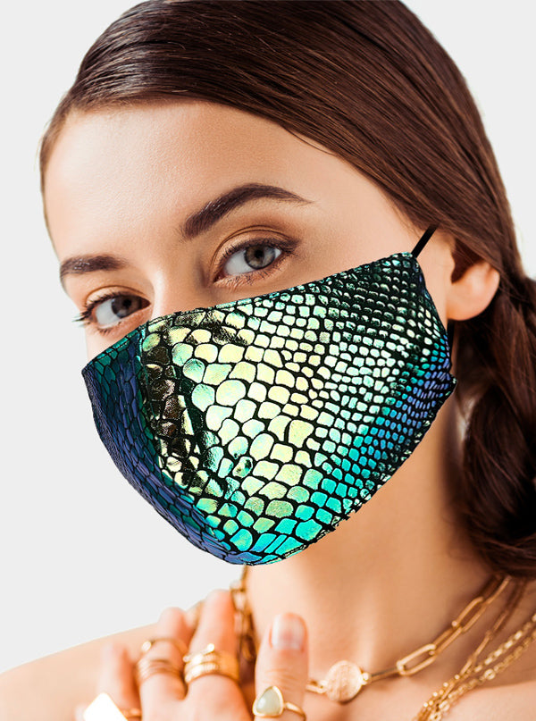 Snake Skin Face Mask