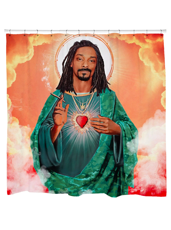 St Snoop Shower Curtain