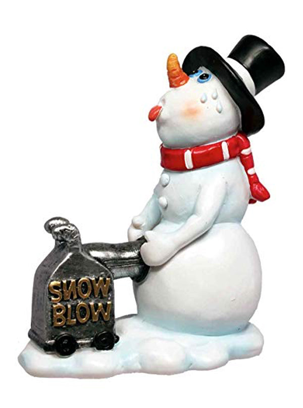 Bad Snowman Holiday Ornament