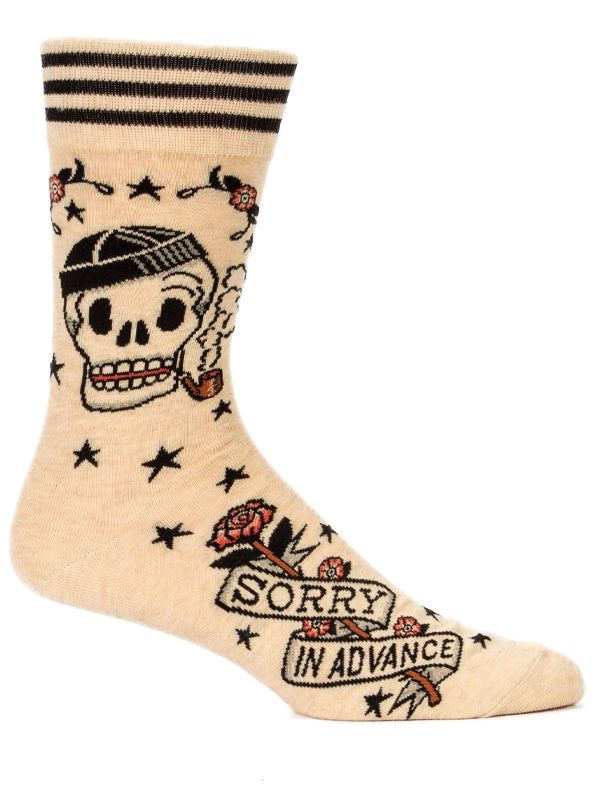 Men&#39;s Sorry In Advance Crew Socks