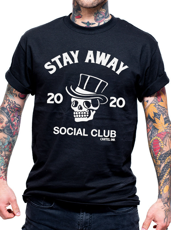 Men&#39;s Stay Away Social Club Tee