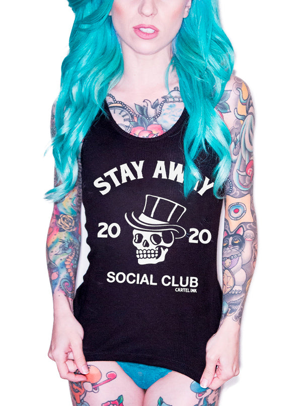 Women&#39;s Stay Away Social Club Racerback Tank