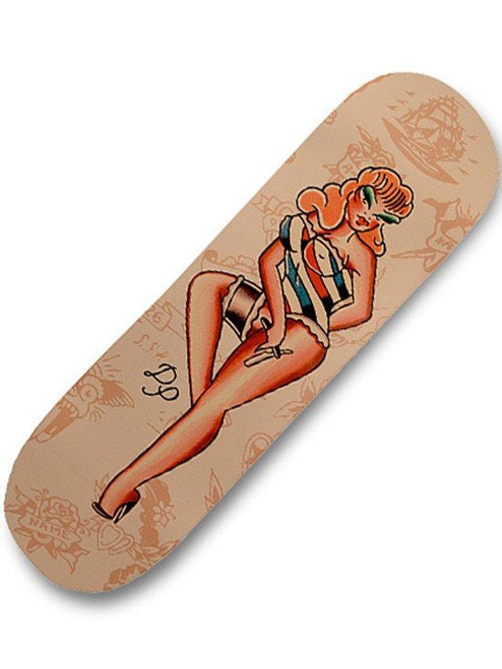 &quot;Stay Sharp&quot; Skateboard Deck by Tip Top Industries - www.inkedshop.com