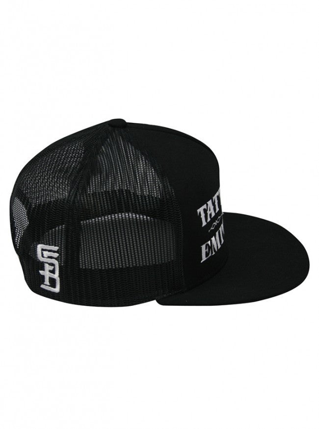 &quot;Tattooed and Employed&quot; Snapback Hat by Steadfast Brand (Black) - InkedShop - 3