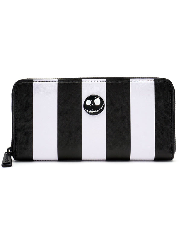 Nightmare Before Christmas Striped Wallet
