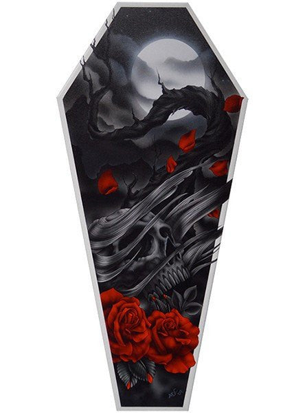 &quot;The Sad Truth&quot; Coffin Canvas by Black Market Art - www.inkedshop.com