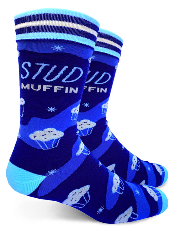 Men&#39;s Stud Muffin Crew Socks