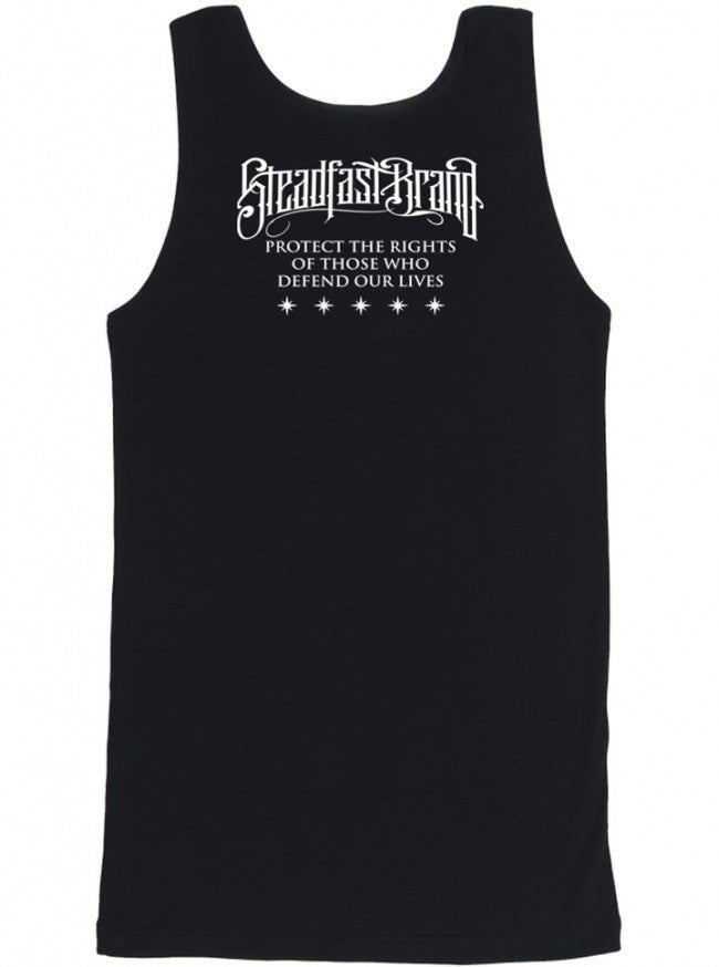 Men&#39;s &quot;Tattooed Military&quot; Tank by Steadfast Brand (Black) - InkedShop - 4