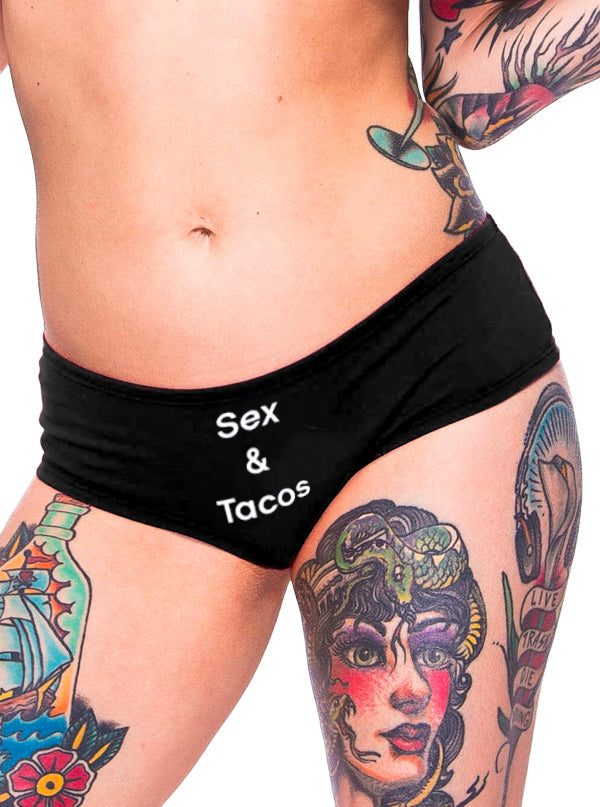Women&#39;s Sex &amp; Tacos Booty Shorts