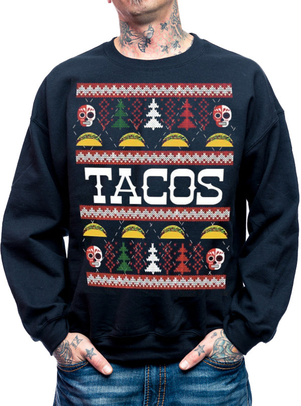Men&#39;s Taco Ugly Christmas Sweater