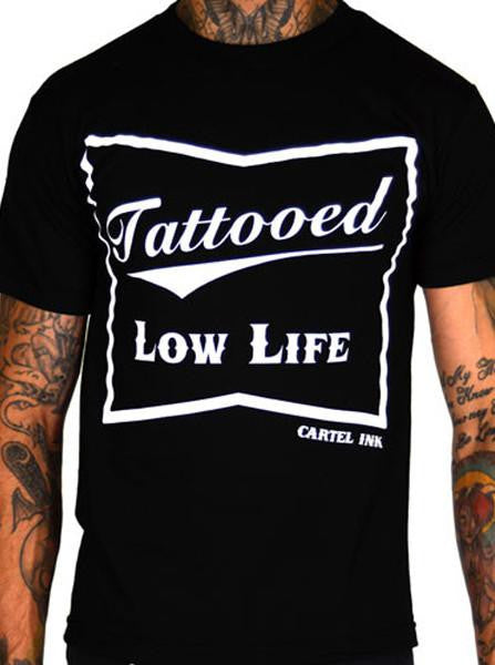 Men's Tattooed Low Life Tee
