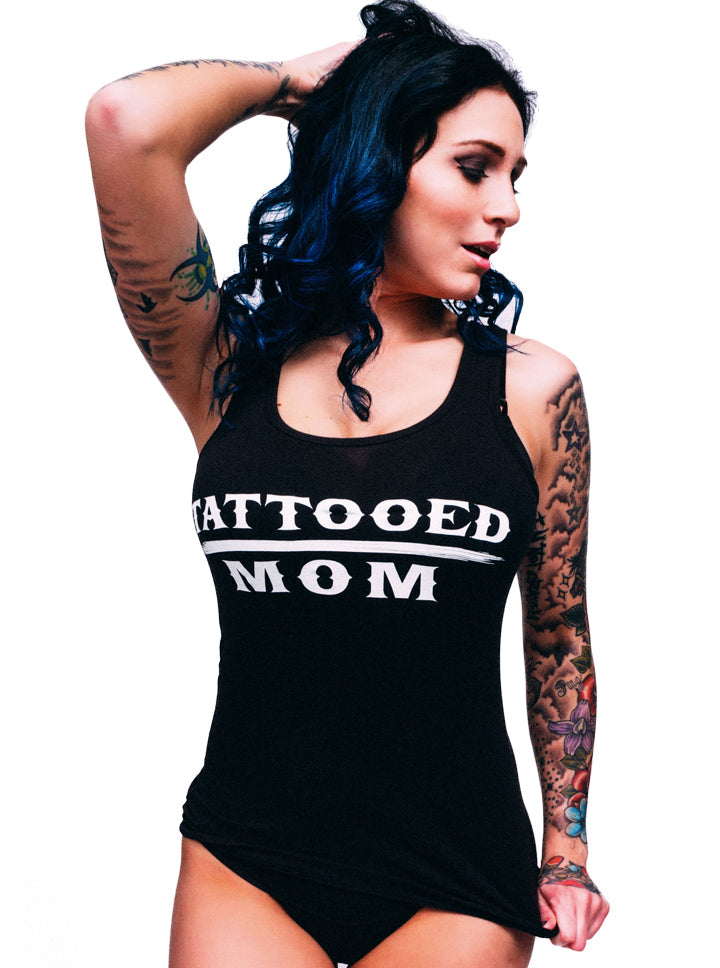 Women&#39;s Tattooed Mom Tank