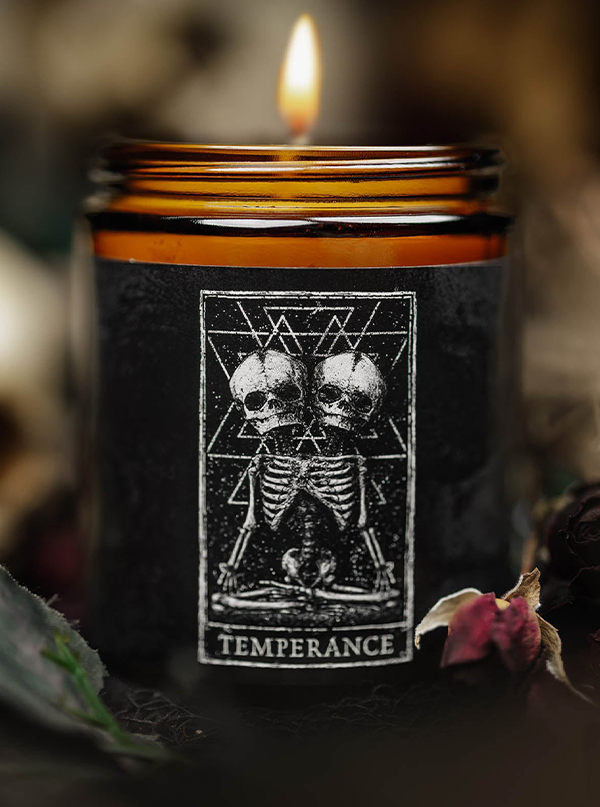 Temperance Tarot Card Soy Candle