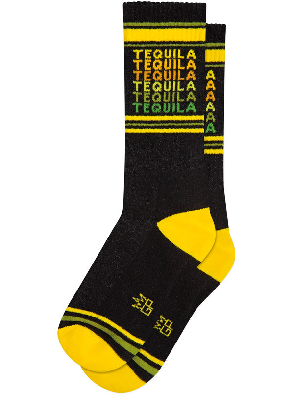 Unisex Tequila Ribbed Gym Socks