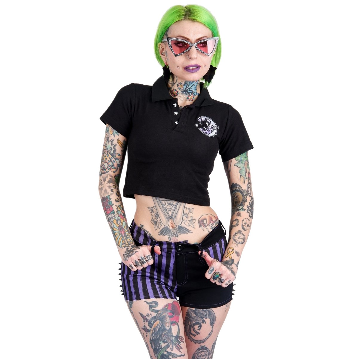 Women&#39;s Mystic Moon Cropped Polo