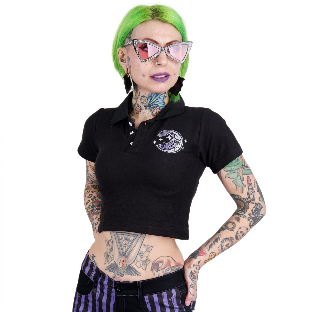 Women&#39;s Mystic Moon Cropped Polo