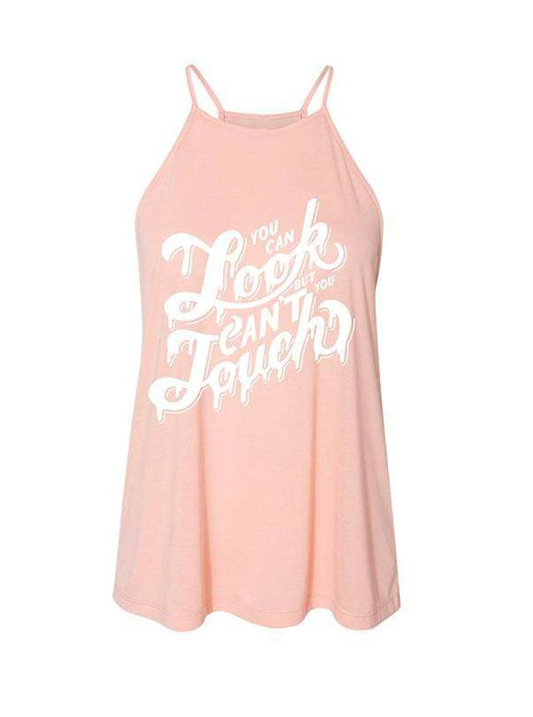 Women&#39;s Can&#39;t Touch Flowy High Neck Tank